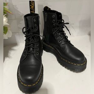 Dr. Martens Jadon Pisa Leather Platform Boot Size 8